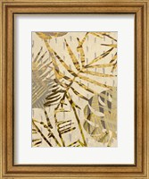 Golden Palms Panel II Fine Art Print