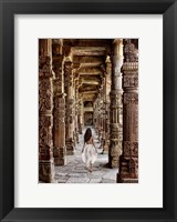 At the Temple, India Fine Art Print