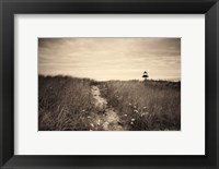 Nantucket Light Sepia Fine Art Print