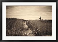 Nantucket Light Sepia Fine Art Print