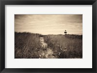 Nantucket Light Sepia Fine Art Print