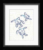 Salty Waves VI Framed Print