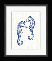 Salty Waves IV Framed Print