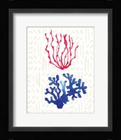 Salty Waves III Framed Print