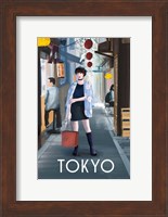 Girl in Tokyo II Fine Art Print