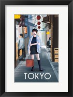 Girl in Tokyo II Framed Print