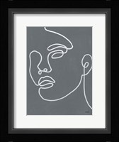 About Face II Framed Print