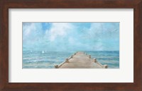 Summer Dock Panorama Fine Art Print