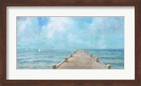 Summer Dock Panorama Fine Art Print