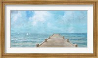 Summer Dock Panorama Fine Art Print