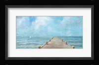 Summer Dock Panorama Fine Art Print