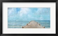 Summer Dock Panorama Fine Art Print