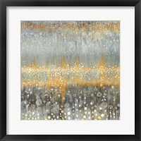 Rain Abstract I Autumn Framed Print