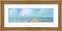 Summer Dock Panel Fine Art Print