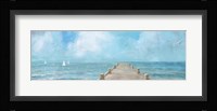 Summer Dock Panel Fine Art Print