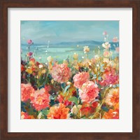 Coastal Dahlias Fine Art Print