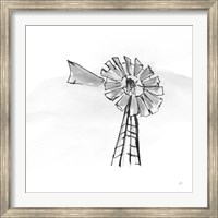 Windmill VII BW Fine Art Print