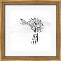 Windmill VII BW Fine Art Print