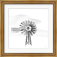 Windmill VI BW Fine Art Print