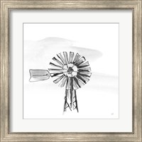 Windmill VI BW Fine Art Print