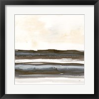 Natural Stripes I Framed Print