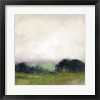 First View of the Water with Pink Fine Art Print