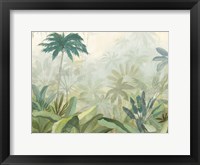 Lush Tropics Blue Fine Art Print