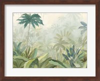 Lush Tropics Blue Fine Art Print