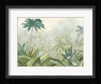 Lush Tropics Blue Fine Art Print
