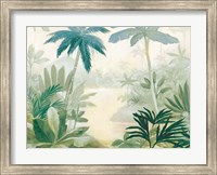 Palm Lagoon Blue Fine Art Print