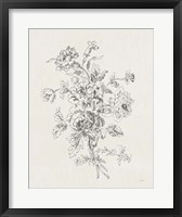 Toile Roses VIII Neutral Fine Art Print