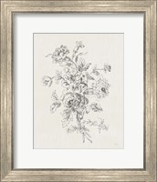 Toile Roses VIII Neutral Fine Art Print