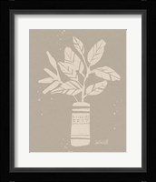 Dreamy Boho Botanical Sketches VI Framed Print