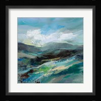 Turquoise Slopes II Fine Art Print