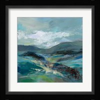 Turquoise Slopes I Fine Art Print