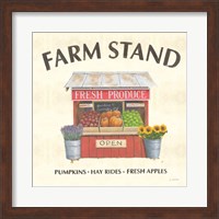 Heartland Harvest Moments II Farm Stand Fine Art Print