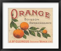 Orange Label Fine Art Print