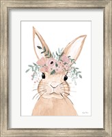 Sweet Rabbit Brown Fine Art Print