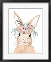 Sweet Rabbit Brown Fine Art Print