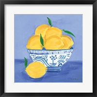 Lemon Still Life Framed Print