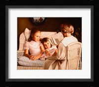 Mother Reading Fine Art Print