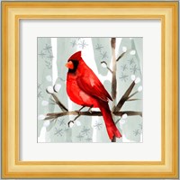 Christmas Hinterland I-Cardinal Fine Art Print