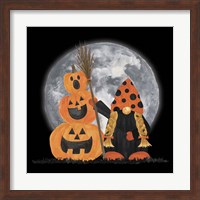 Gnomes of Halloween III-Broomstick Fine Art Print