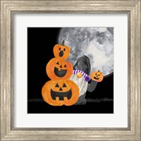 Gnomes of Halloween V-Pumpkins Fine Art Print