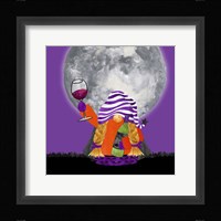 Gnomes of Halloween VI-Wine Framed Print