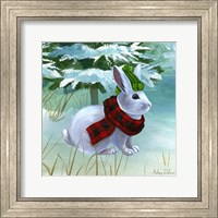 Winterscape III-Rabbit Fine Art Print