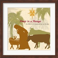 Away in a Manger Fine Art Print