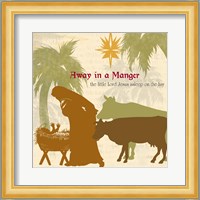 Away in a Manger Fine Art Print