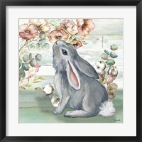 Farmhouse Bunny III Fine Art Print