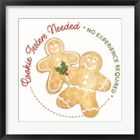 Home Cooked Christmas III-Cookie Testers Fine Art Print